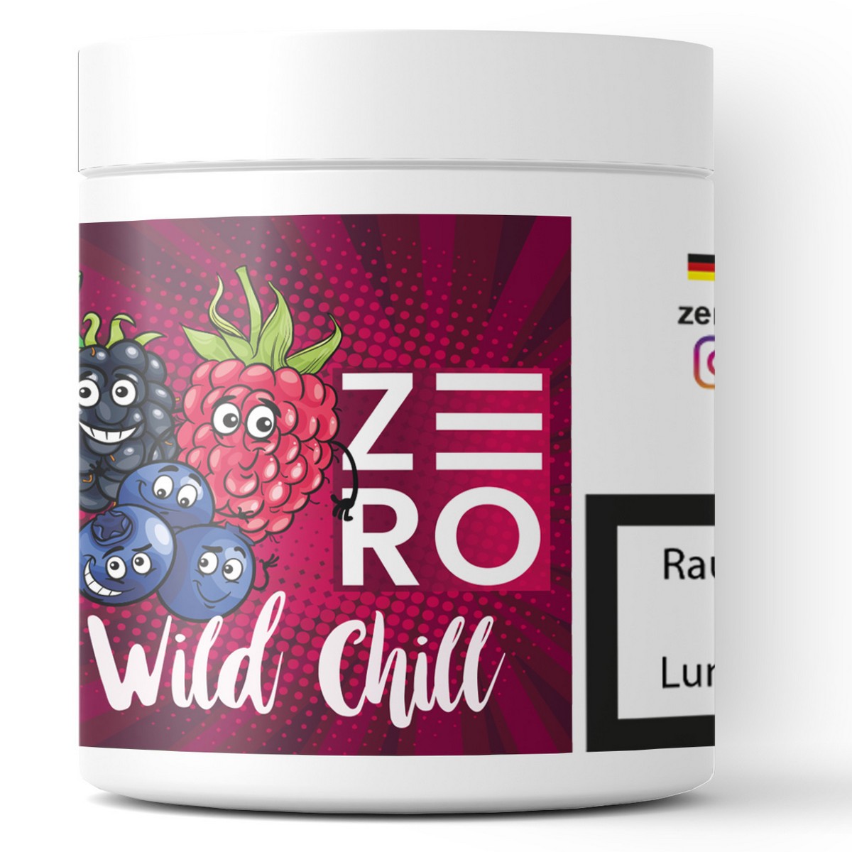 Zero Hookah Flavour Wildb Chill 200gr