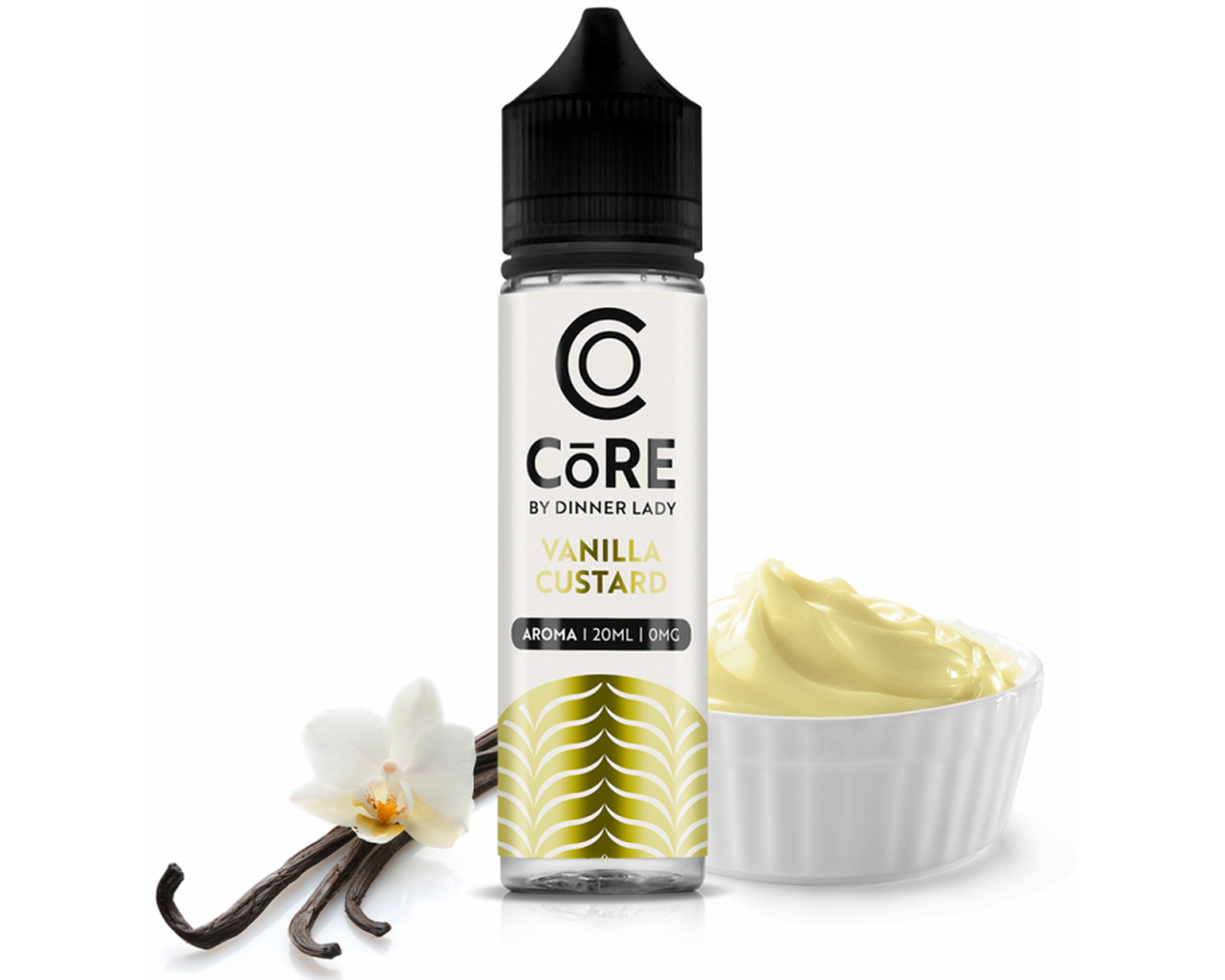 Dinner Lady Core Flavour Shot Vanilla Custard