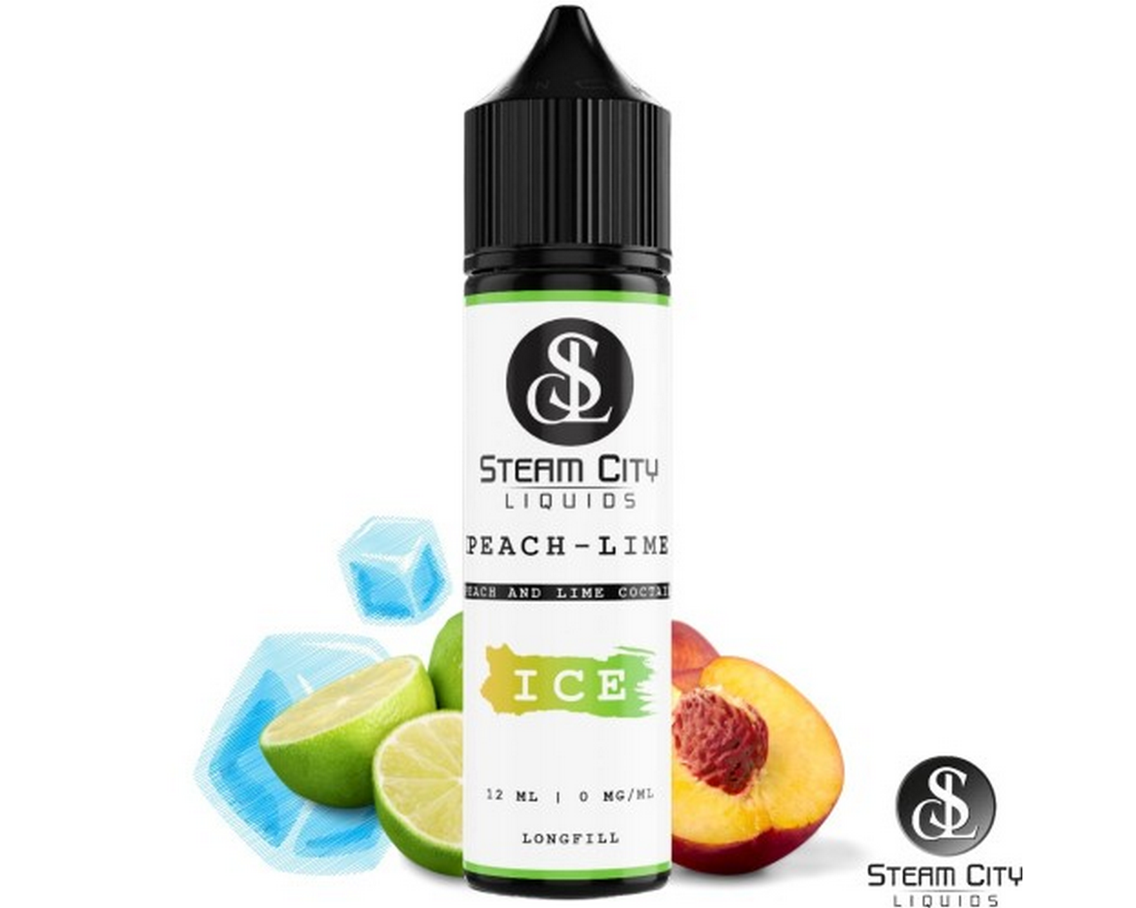 Steam City Flavour Shot Peach Lime ice
