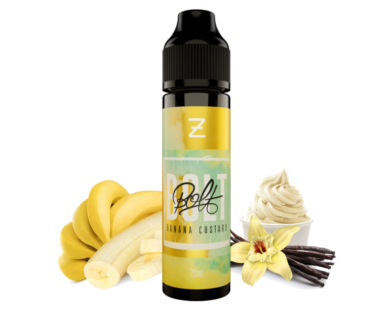 Bolt Flavour Shot Banana Custard 20ml/60ml