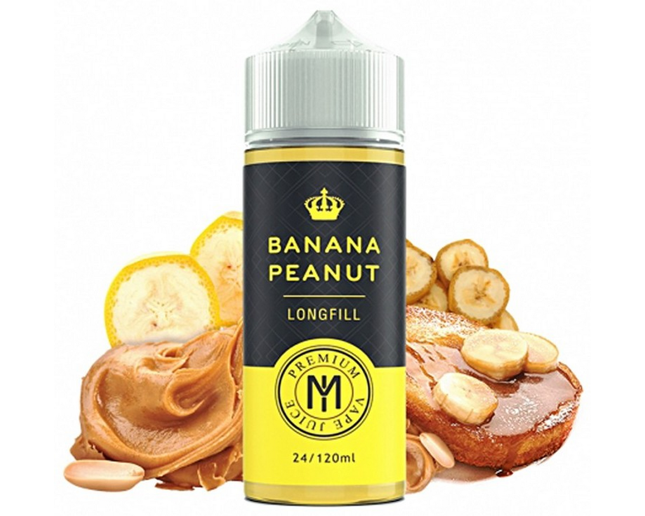 M.i. Juice Flavour Shot Banana Peanut 24ml/120ml