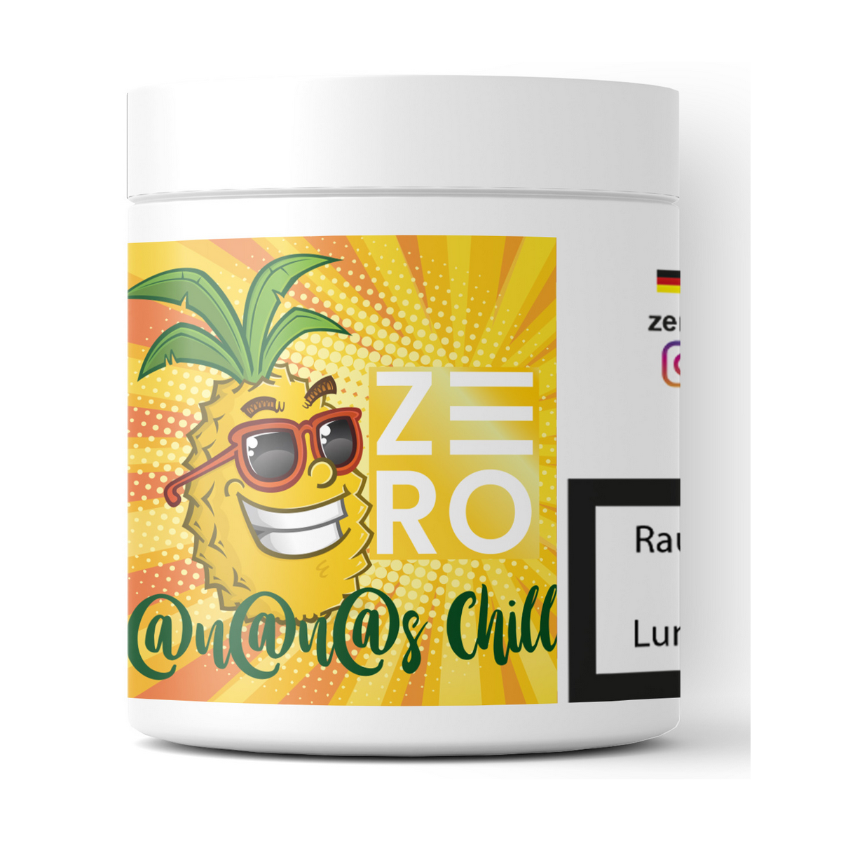 Zero Hookah Flavour Ananas Chill 200gr