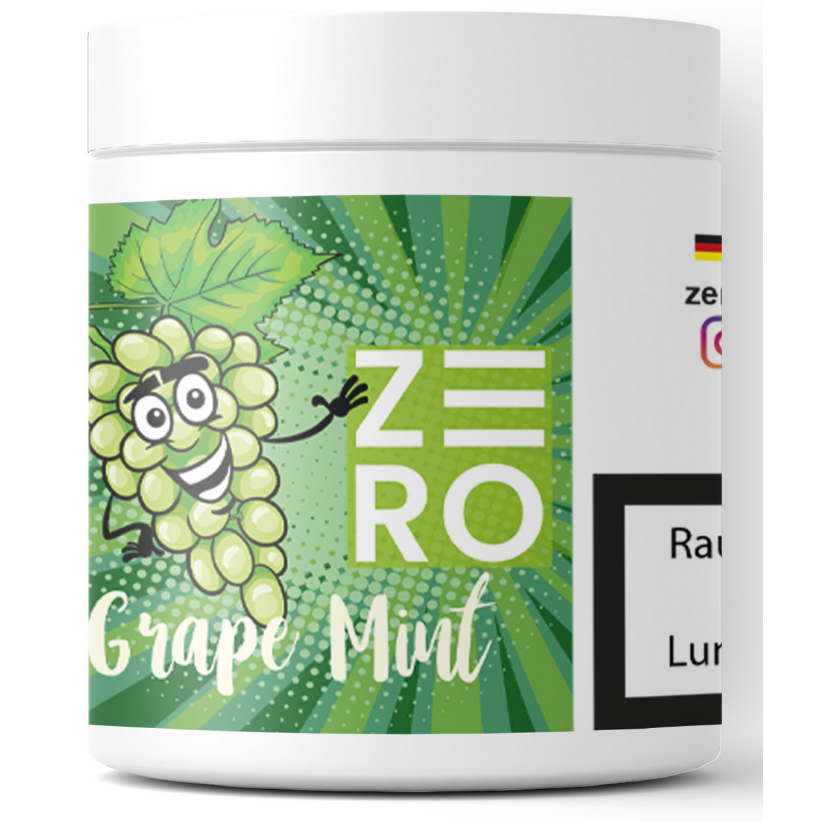 Zero Hookah Flavour Grape Mint 200gr