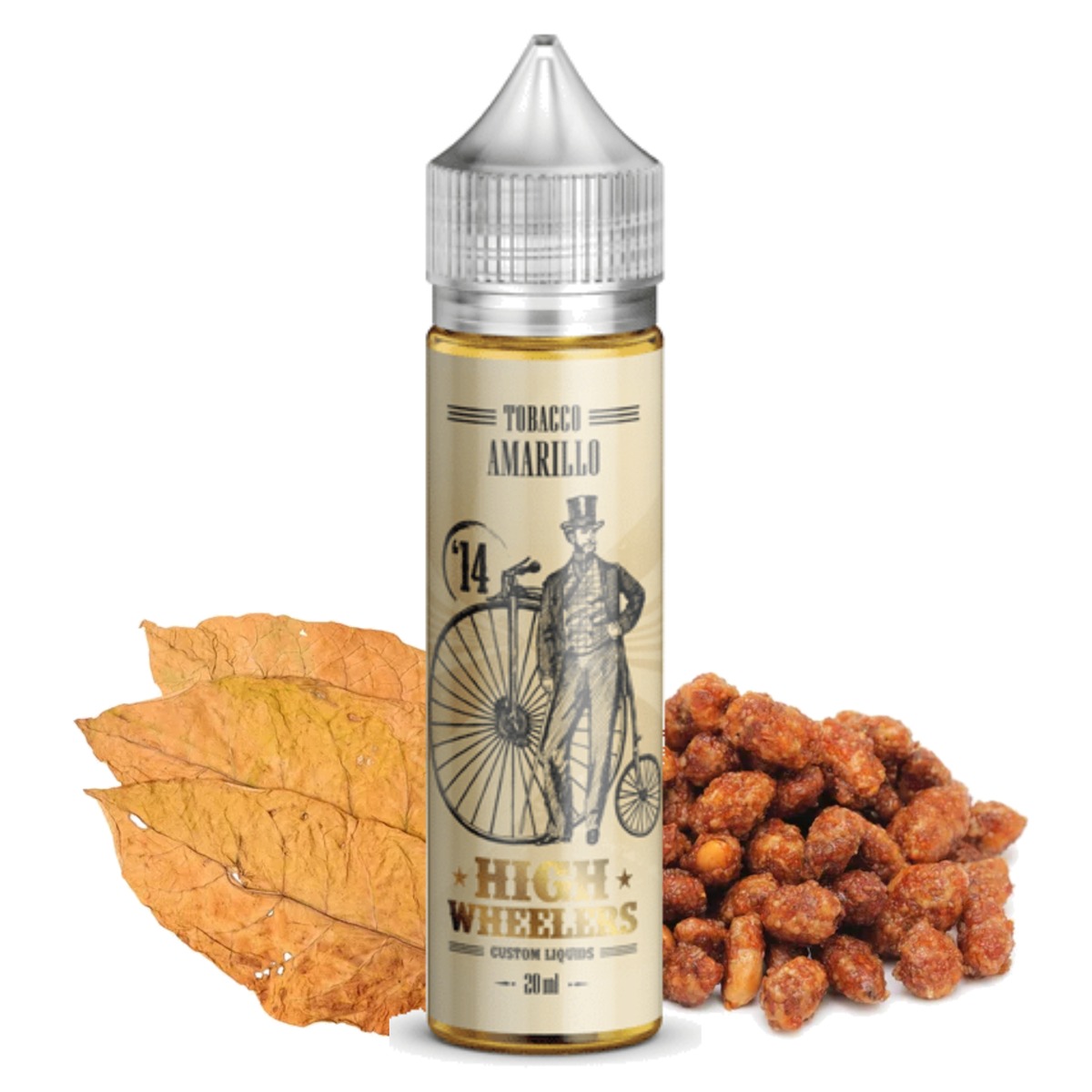 High Wheelers Flavor Shot Tobacco Amarillo 60ml