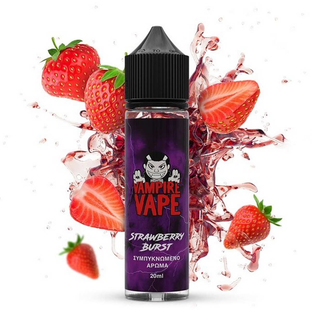 Vampire Vape Flavour Shot Strawberry Burst 60ml