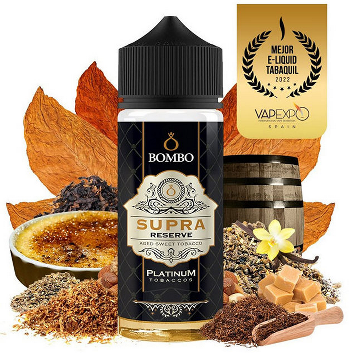 Bombo Platinum Tobaccos Flavor Shot Supra Reserve 40ml/120ml