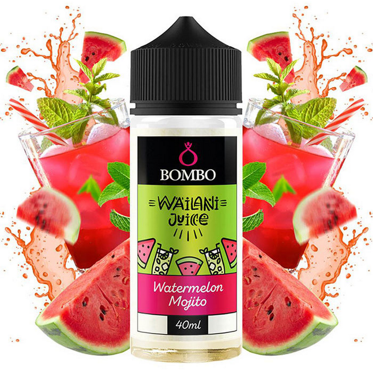 Bombo Wailani Juice Flavor Shot Watermelon Mojito 40ml/120ml