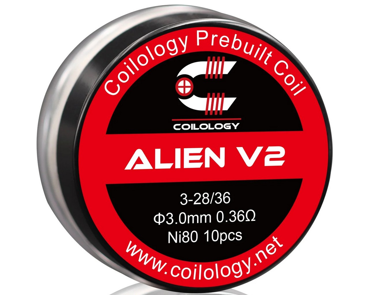 Coilology Alien V2 Prebuilt Coil Ni80 0.36ohm