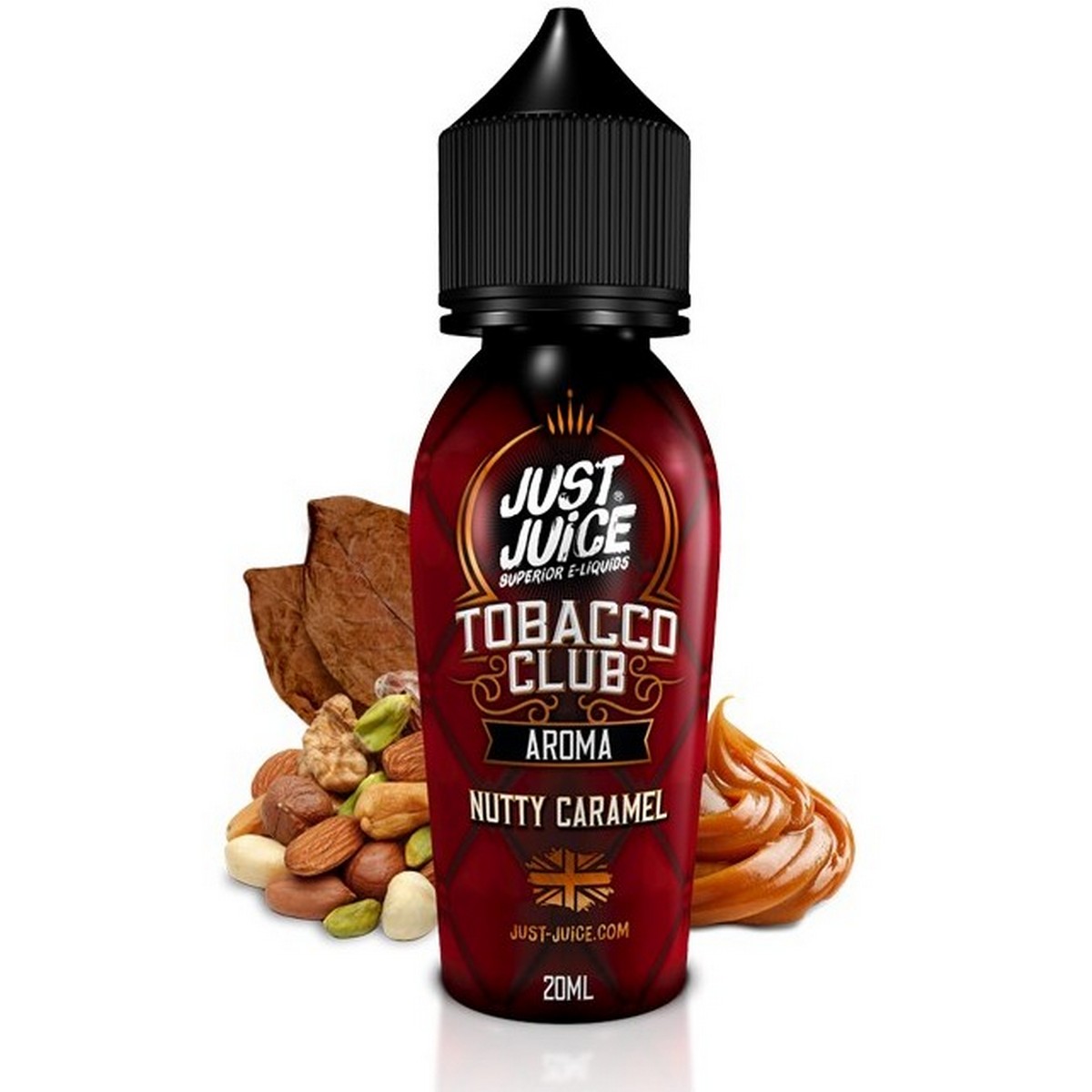 Just Juice Flavour Shot Nutty Caramel 20ml/60ml