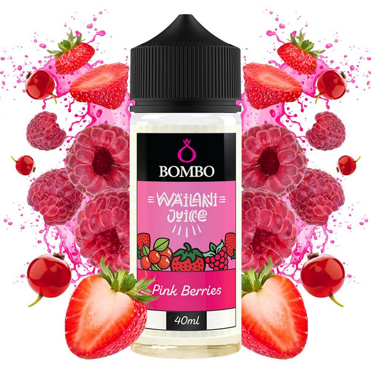 Bombo Wailani Juice Flavor Shot Pink Berries 40ml/120ml