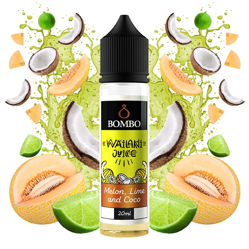 Bombo Wailani Juice Flavor Shot Melon Lime and Coco 20ml/60ml
