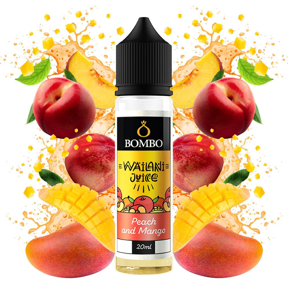 Bombo Wailani Juice Flavor Shot Peach and Mango 20ml/60ml