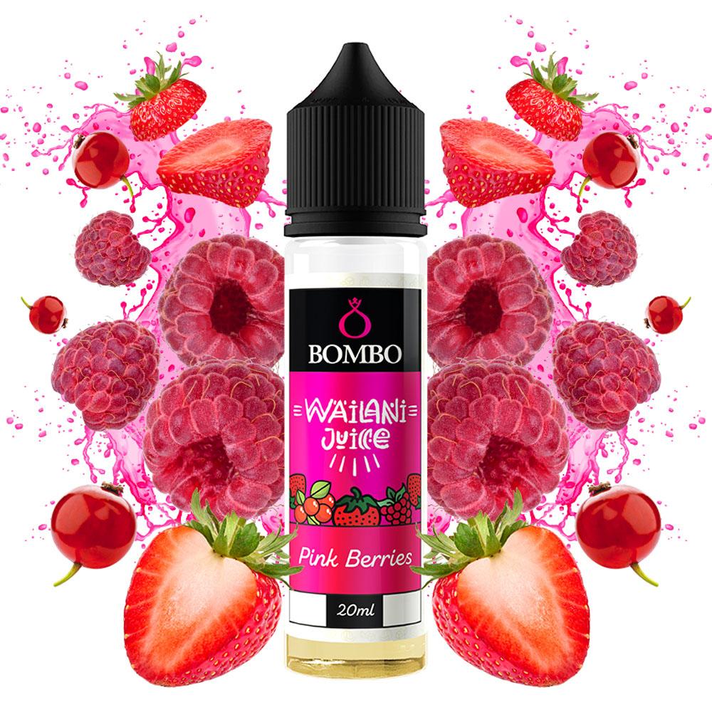 Bombo Wailani Juice Flavor Shot Pink Berries 20ml/60ml