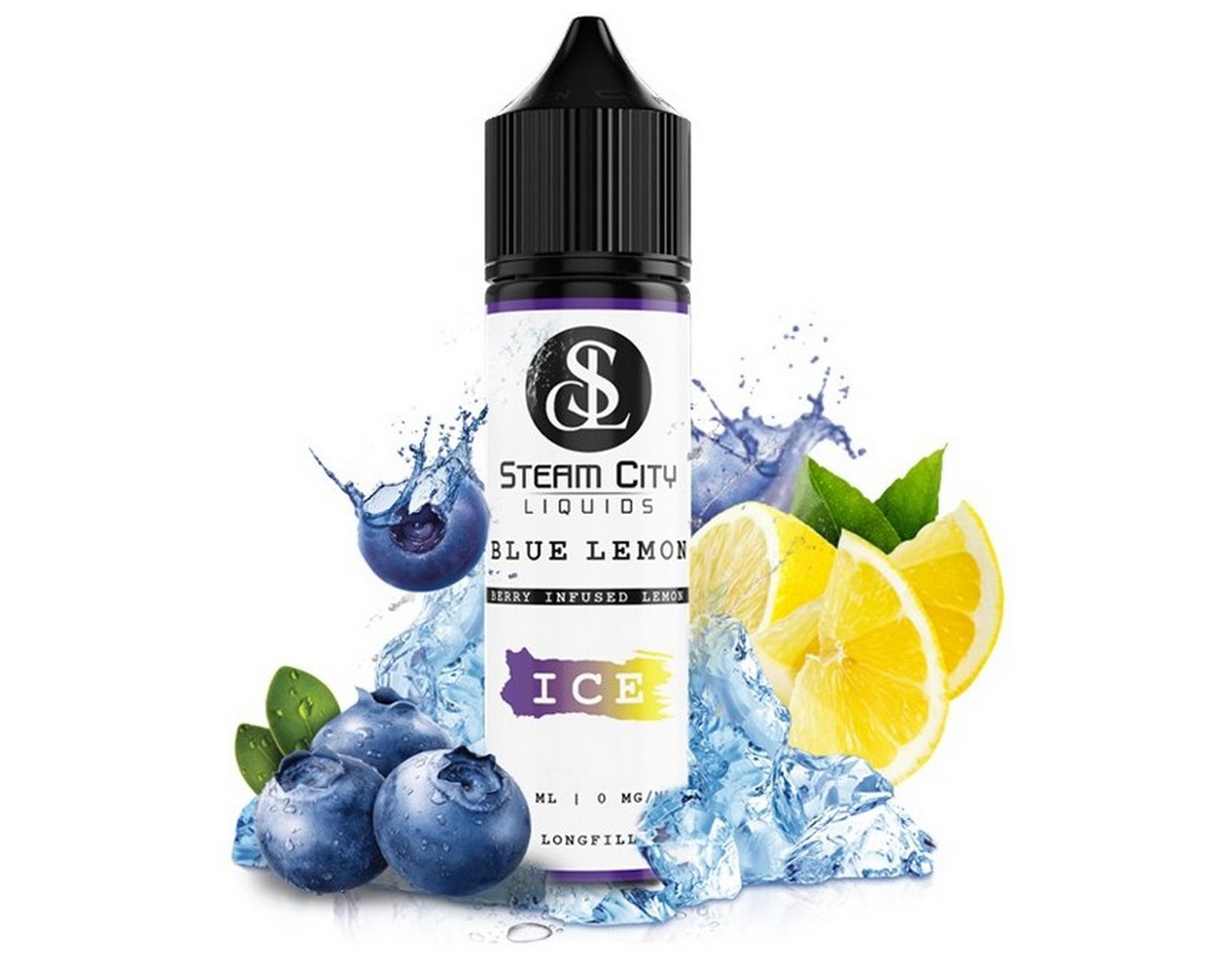Steam City Flavour Shot Blue Lemon 12ml/ 60ml