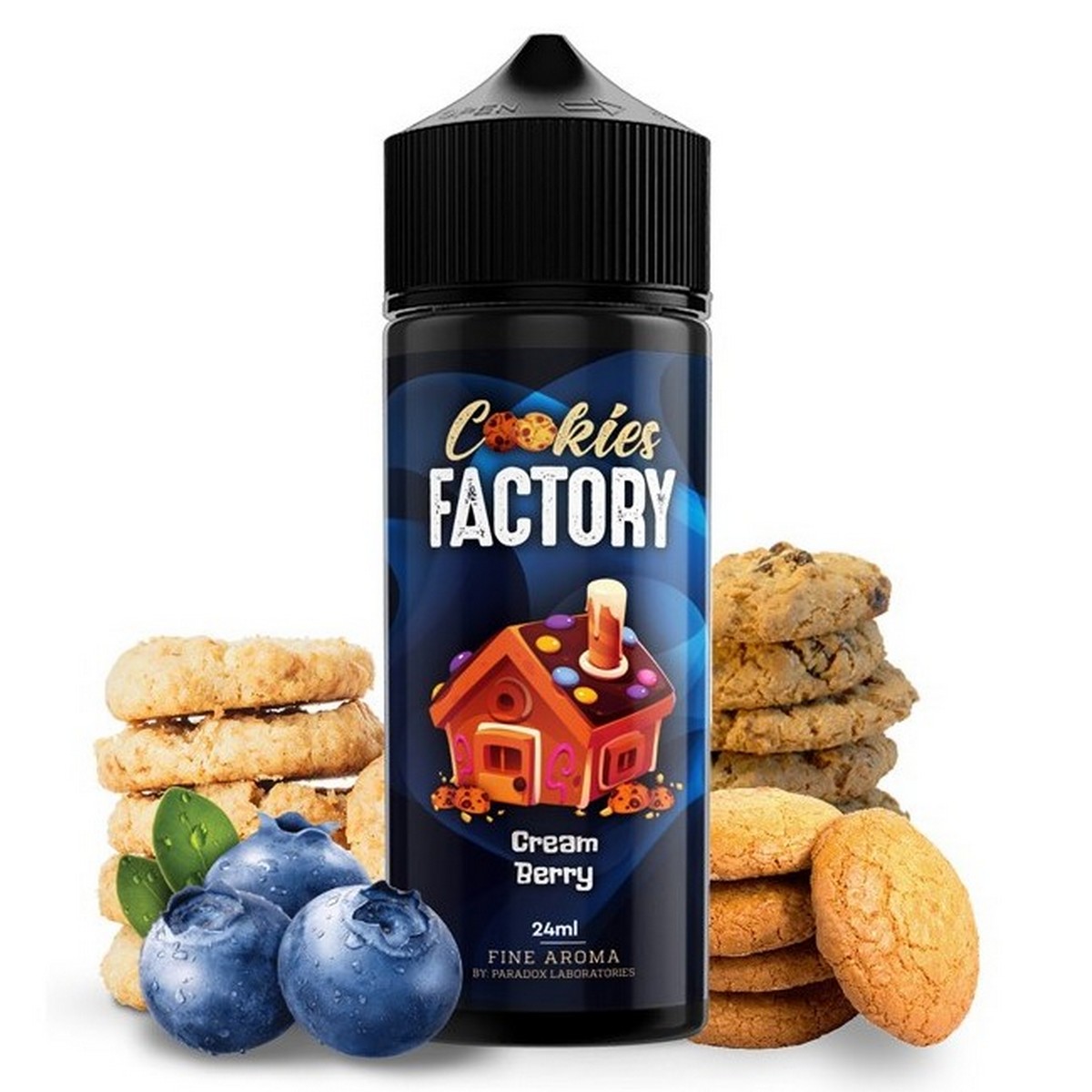 Cookies Factory Flavour Shot Cream Berry 24ml/120ml
