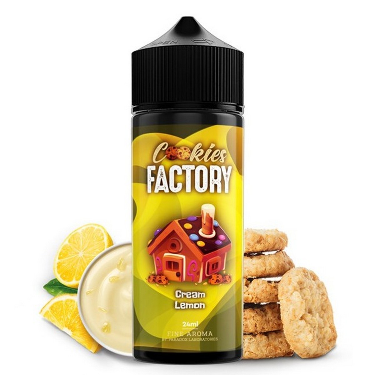 Cookies Factory Flavour Shot Cream Lemon 24ml/120ml