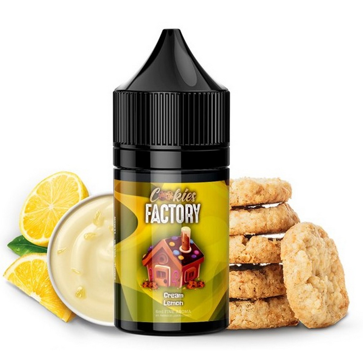 Cookies Factory Flavour Shot Cream Lemon 6ml/30ml