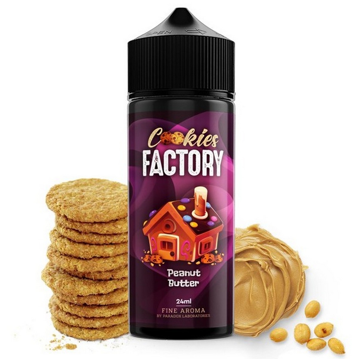 Cookies Factory Flavour Shot Peanut Butter 24ml/120ml
