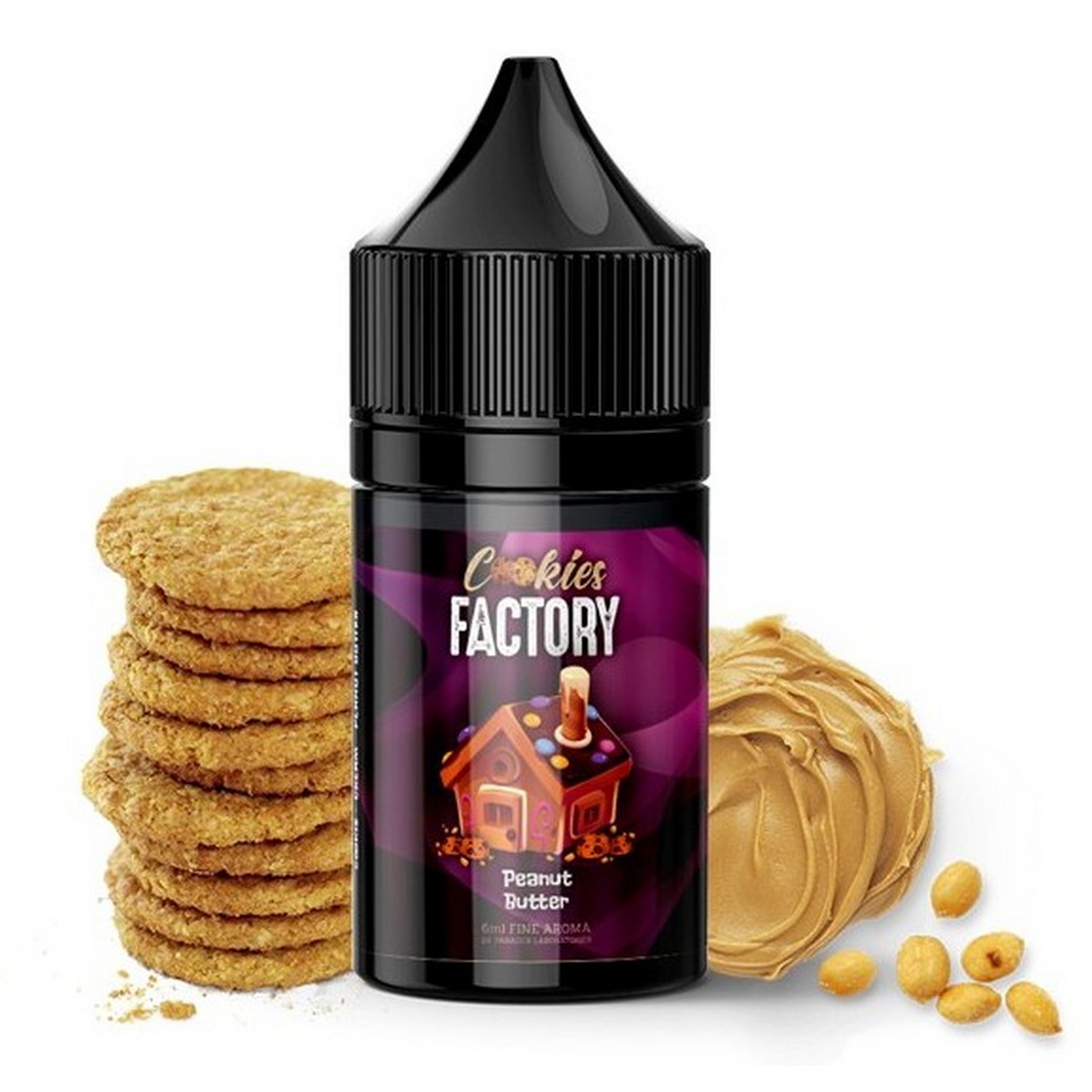 Cookies Factory Flavour Shot Peanut Butter 6ml/30ml