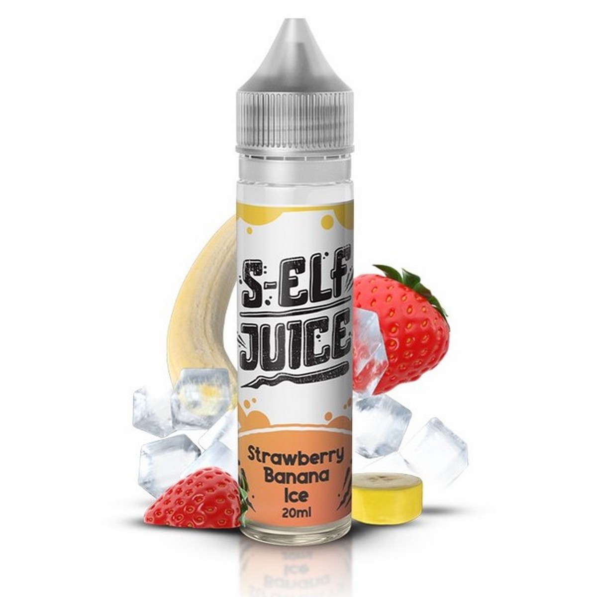 S-Elf Juice Flavour Shot Strawberry & Banana Ice 20ml/60ml