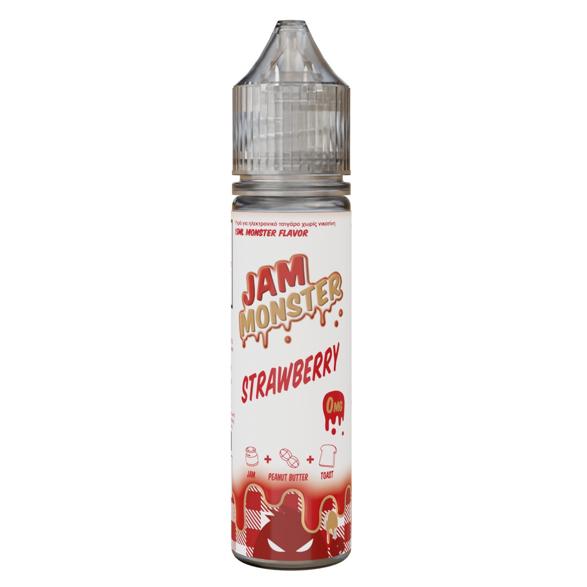 Monster Vape Flavor Shot PB & Jam Strawberry 15ml/60ml