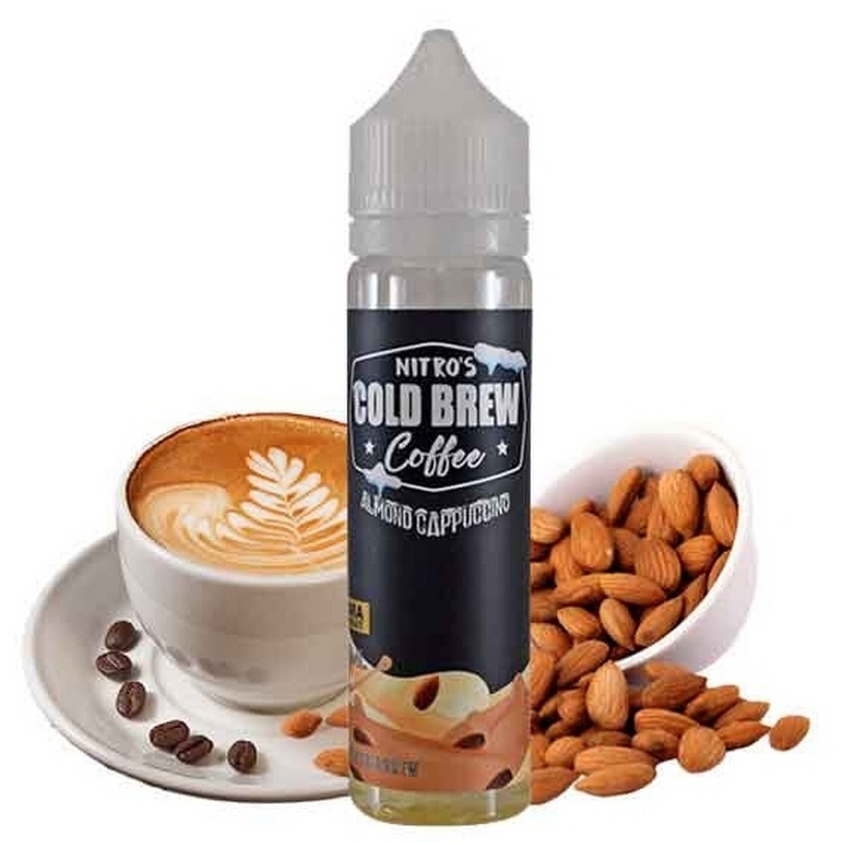 Nitro's Cold Brew Coffee Flavor Shot Almond Cappuccino 20ml/60ml