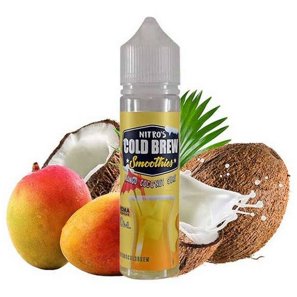 Nitro's Cold Brew Smoothies Flavor Shot Mango Coconut Surf 20ml/60ml