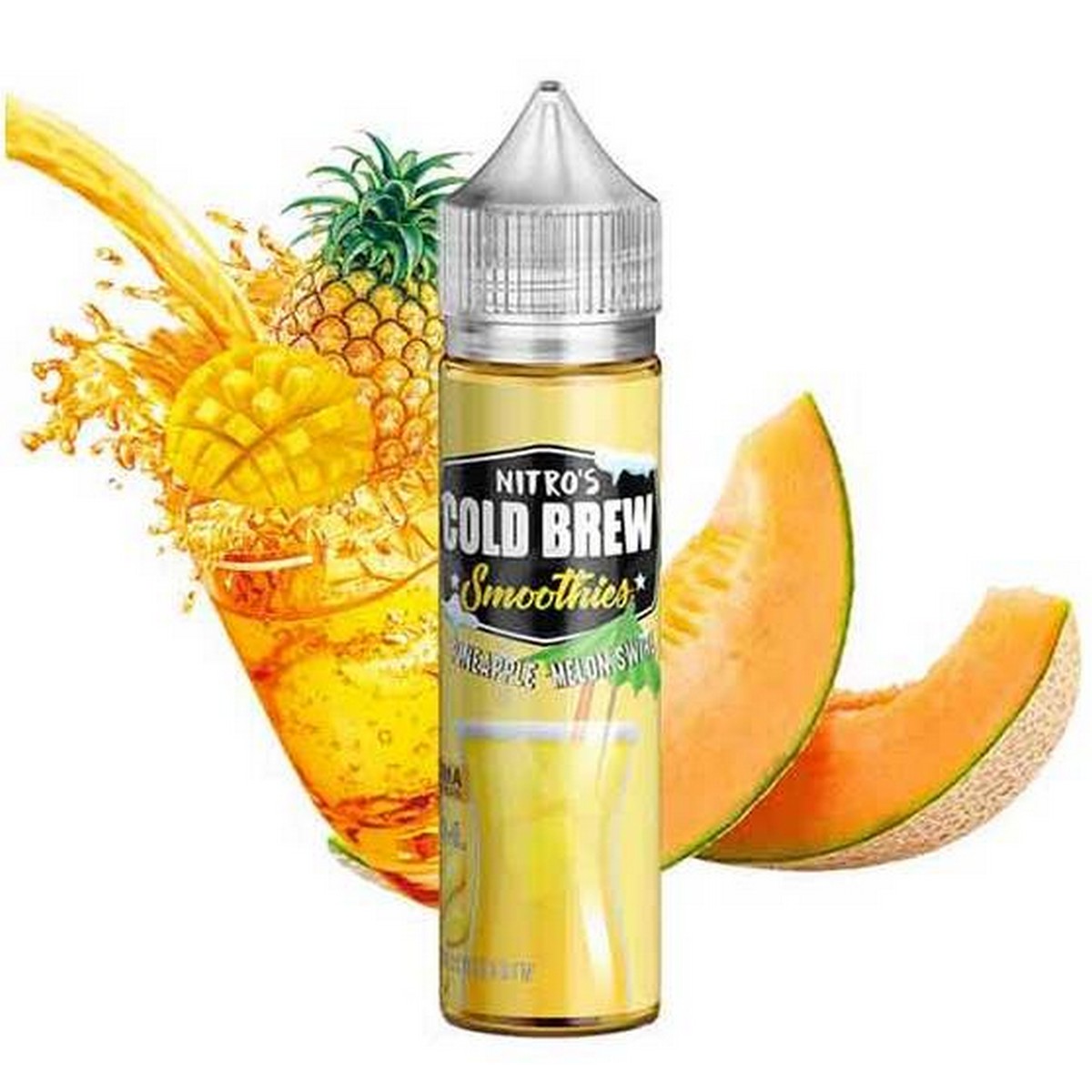 Nitro's Cold Brew Smoothies Flavor Shot Pineapple Melon Swirl 20ml/60ml