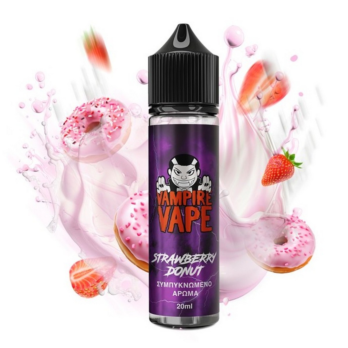 Vampire Vape Flavour Shot Strawberry Donut 60ml