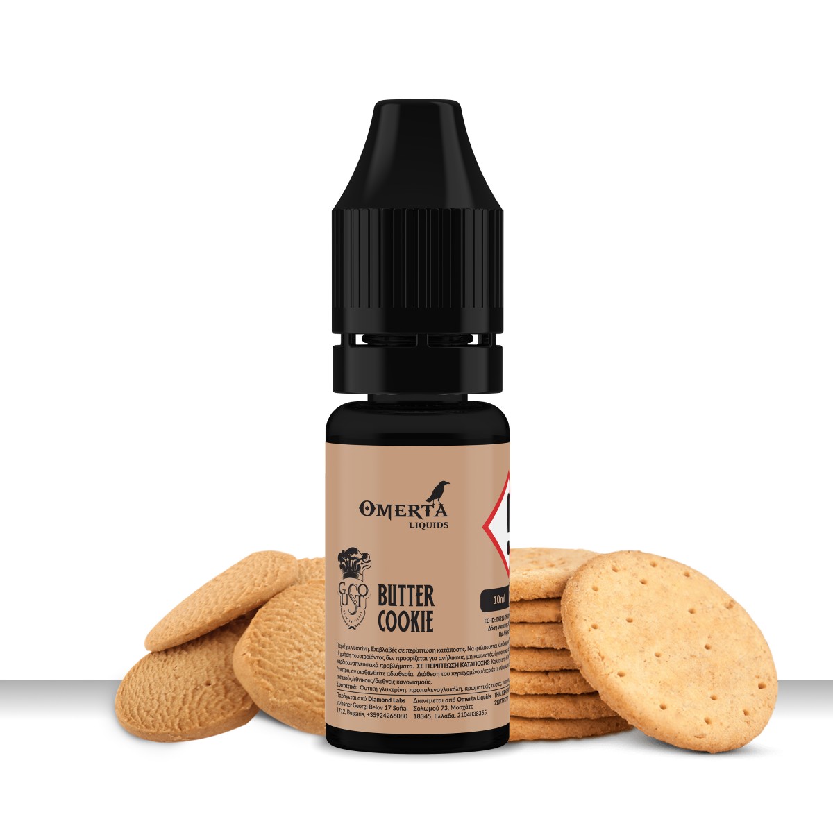 Omerta Gusto Butter Cookie 10ml