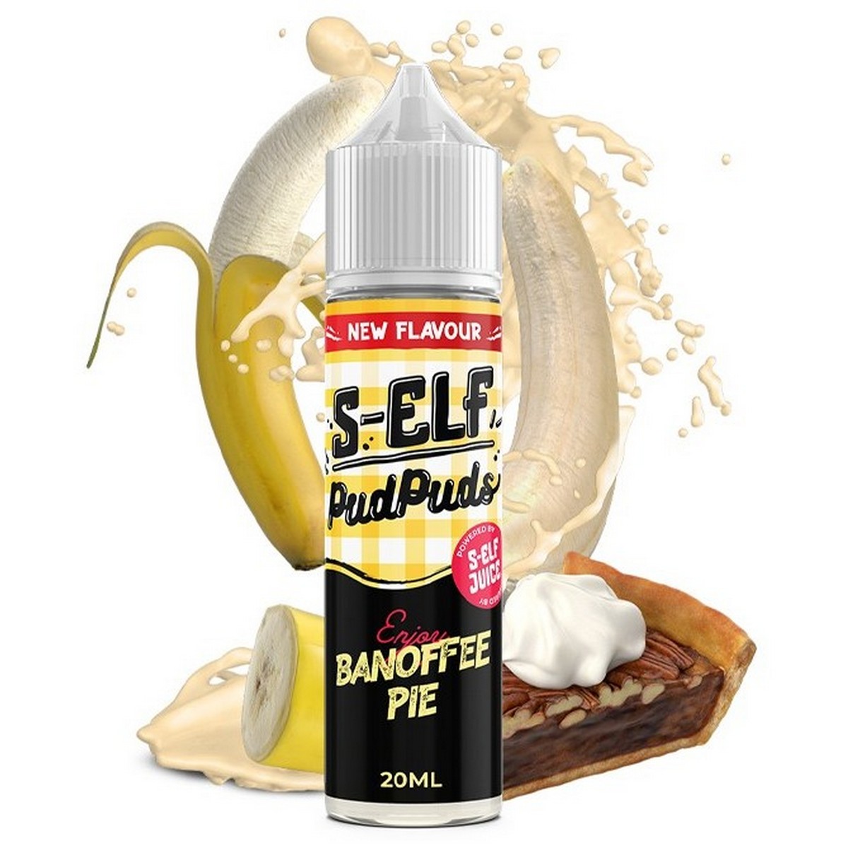 S-Elf Juice Pud Puds Flavour Shot Banofee Pie 20ml/60ml