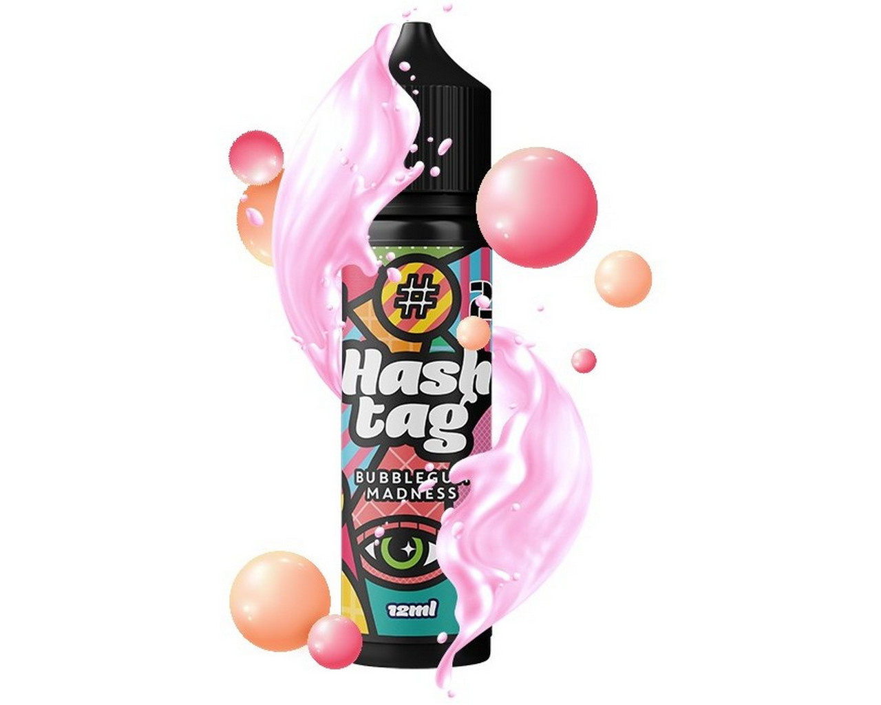 Hashtag Flavorshot Bubblegum Madness 12/60ml