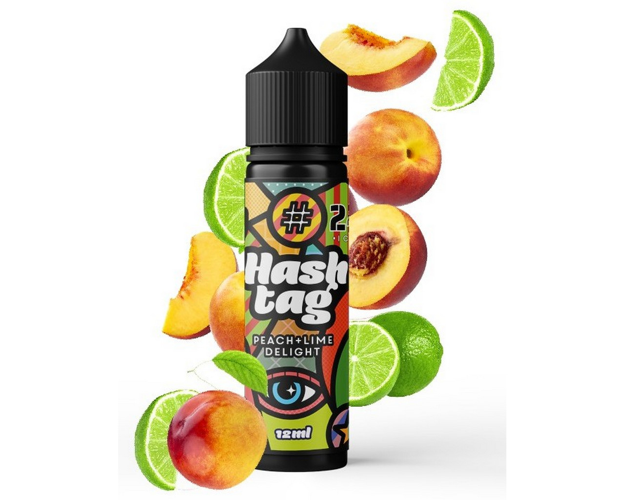 Hashtag Flavorshot Peach & Lime Delight Ice 12/60ml