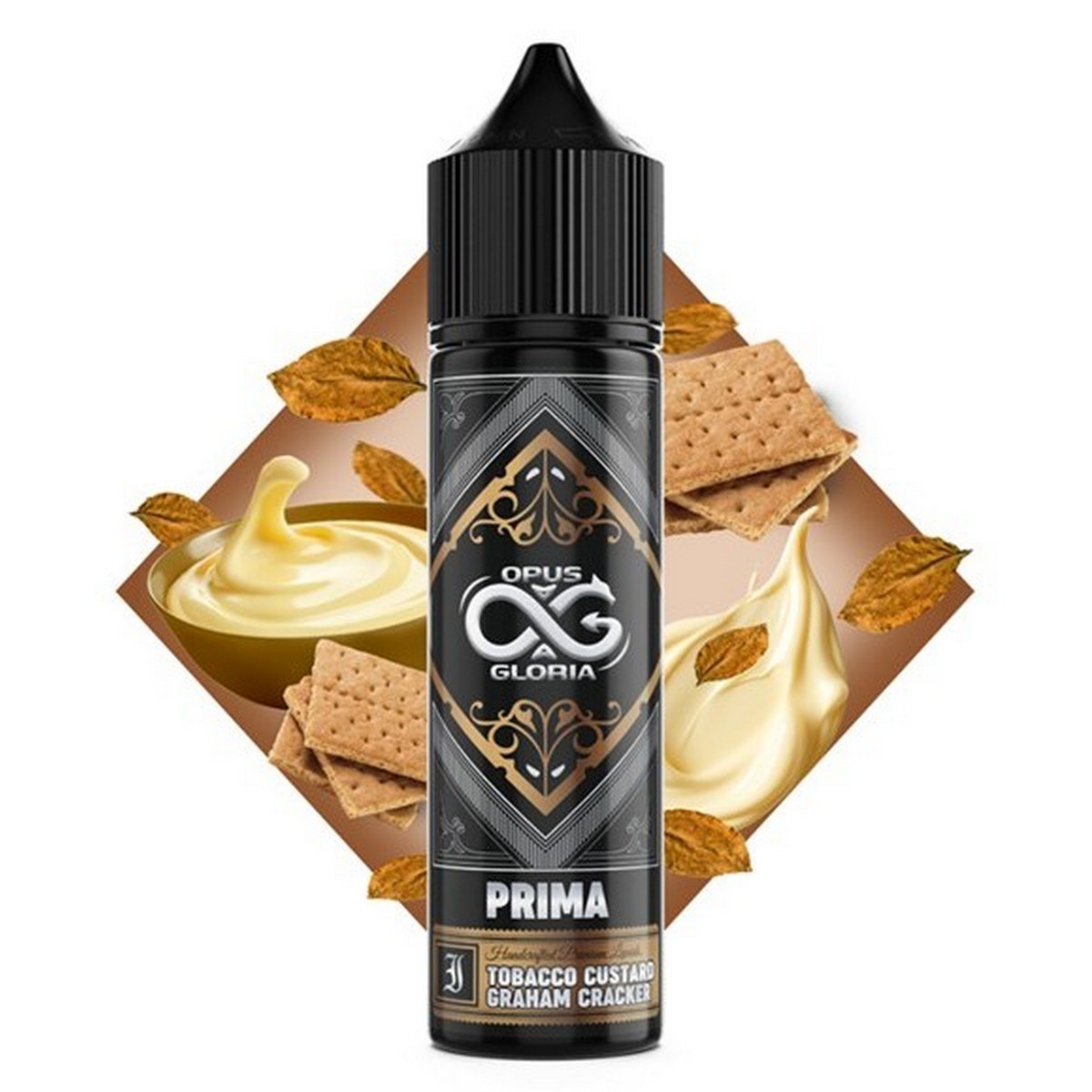 Opus Gloria Prima Flavor Shot Tobacco Custard Graham Cracker 20ml/60ml